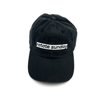 Rotate Sunday Cap สีดำ black หมวกแก็ป ของแท้ ไปเที่ยว แบรนด์เนม ของแท้ ผู้หญิง ผู้ชาย unisex กันแดด