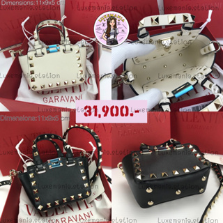 👜: New!! Valentino Rockstud Logo Mini Bag‼️ก่อนกดสั่งรบกวนทักมาเช็คสต๊อคก่อนนะคะ‼️