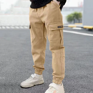 กางเกงขายาว กางเกงขายาวเด็กผู็ชาย สินค้ามี3สีให้เลือก สินค้าพร้อมส่ง สินค้าส่งจากไทย