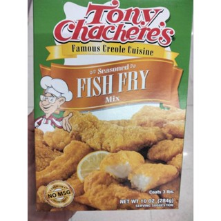 Tony Chacheres Seasoned Fish Fry Mix แป้งปรุงรส สำเร็จรูป สำหรับทอด 284 กรัม ราคาพิเศษ