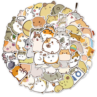 สติ๊กเกอร์ hamster 441 แฮมเตอร์ 50ชิ้น HAMTARO น้องน่ารักน่ามาก หนู หนูแฮมเตอร์ แฮมทาโร่ แฮม เตอร์ แฮม ทา โร่ ham ster