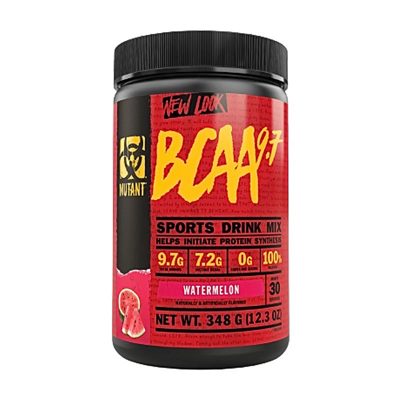 Mutant BCAA 9.7 Watermelon Flavored 348g กรดอะมิโน บีซีเอเอแบบผง ของแท้
