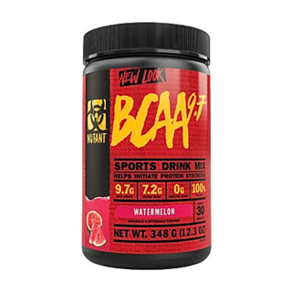 ราคาMutant BCAA 9.7 Watermelon Flavored 348g กรดอะมิโน บีซีเอเอแบบผง  ของแท้