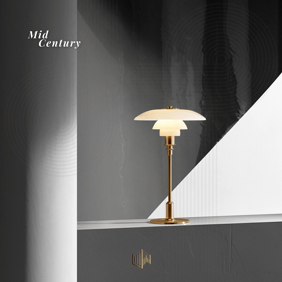 * Replica *Louis Poulsen PH2/1 Table lampโคมไฟตั้งโต๊ะ mid-century