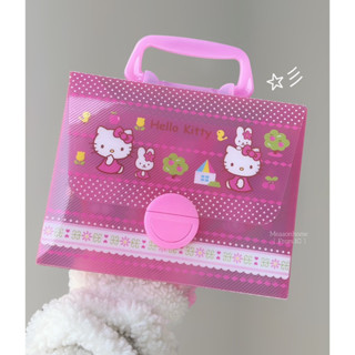 Hello Kitty Plastic Bag, Sanrio 2009 กระเป๋าแฟ้มคิตตี้