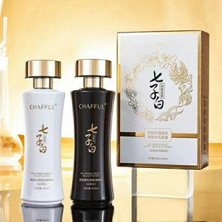 CHAFFUL ชุดเซทน้ำตบ&amp;โลชั่นบำรุงผิวหน้า ให้ ยืดหยุ่นความชุ่มชื่นกระชับผิวลดริ้วรอย 300ml*2ขวด