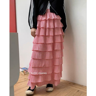 Ruffled skirt กระโปรงระบายชั้น