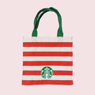 [พร้อมส่ง] กระเป๋าสตาร์บัคส์ Starbucks Christmas Bag ปี 2021-2022