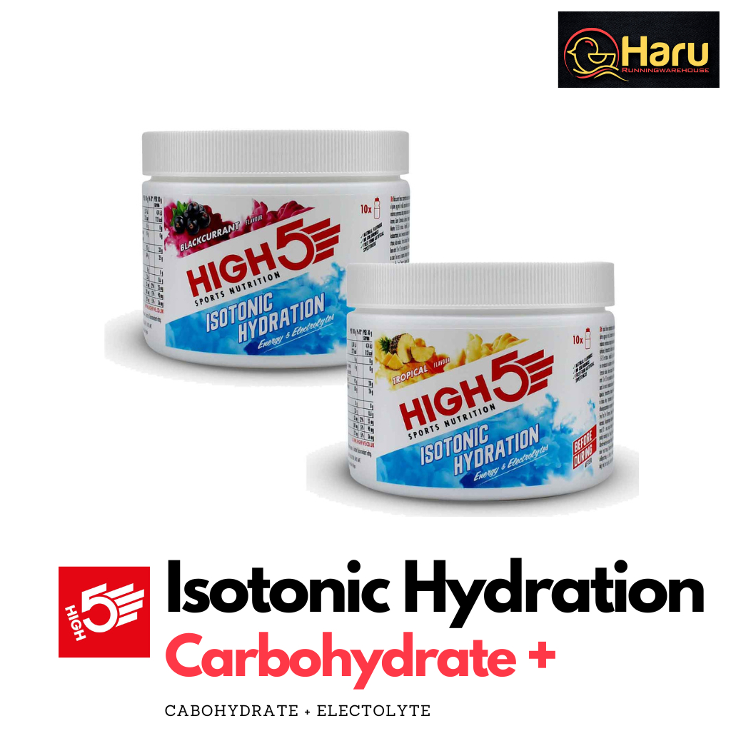 ** New price / New Lot ** High5 (Highfive) Isotonic Hydration - Carbohydrate : ผงผสมน้ำให้พลังงานและเกลือแร่