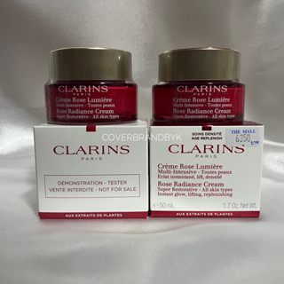 [ทักคอนเฟิร์มก่อยสั่ง✅ ]CLARINS ผลิตภัณฑ์บำรุงผิวหน้า Super Restorative Rose Radiance All Skin Types ขนาด 50 มล.