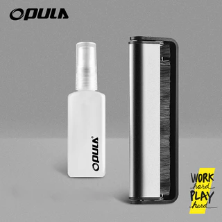 *พร้อมส่ง* แปรงทำความสะอาดแผ่นเสียง แผ่นไวนิล Opula Carbon Fiber Brush พร้อมน้ำยาทำความสะอาดแผ่นเสียง