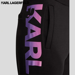 KARL LAGERFELD - BIG LOGO SWEAT PANTS 230W1052 กางเกงขายาว