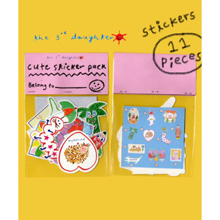 เซทสติ๊กเกอร์ cute sticker pack