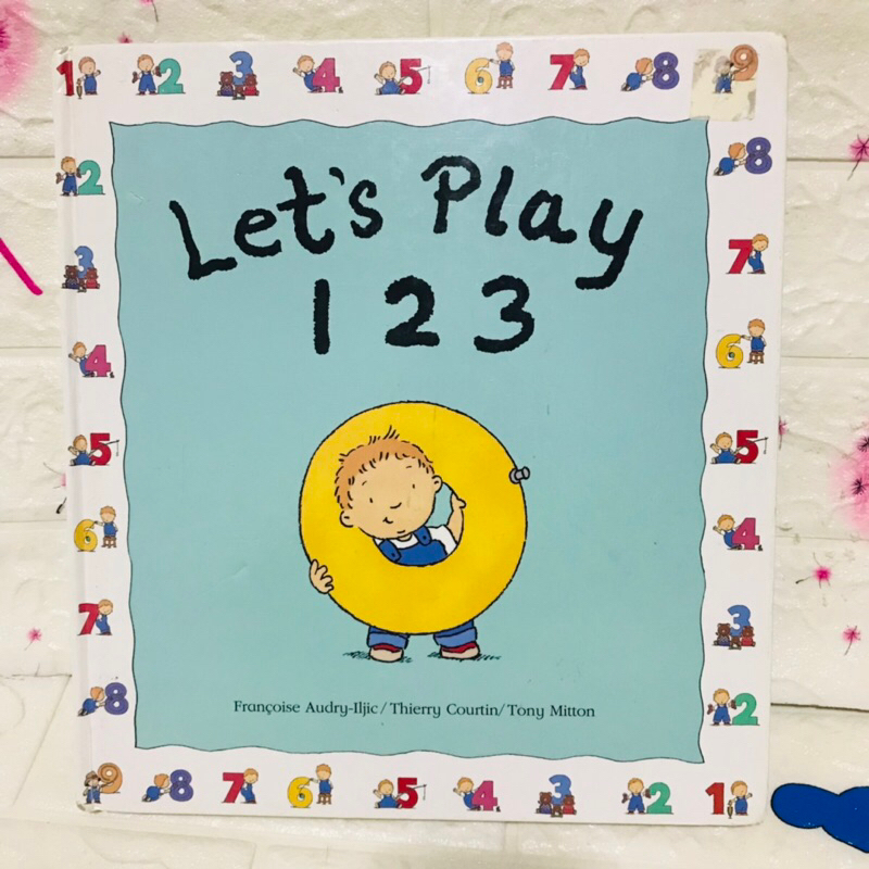 Let’s Play  1  2 3 หนังสือเด็กภาษอังกฤษปกแข็ง มือสอง-AL3