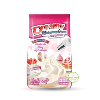 วิปปิ้งครีม แบบผง ตราดรีมมี่ Dreamy มีให้เลือก 2 รส