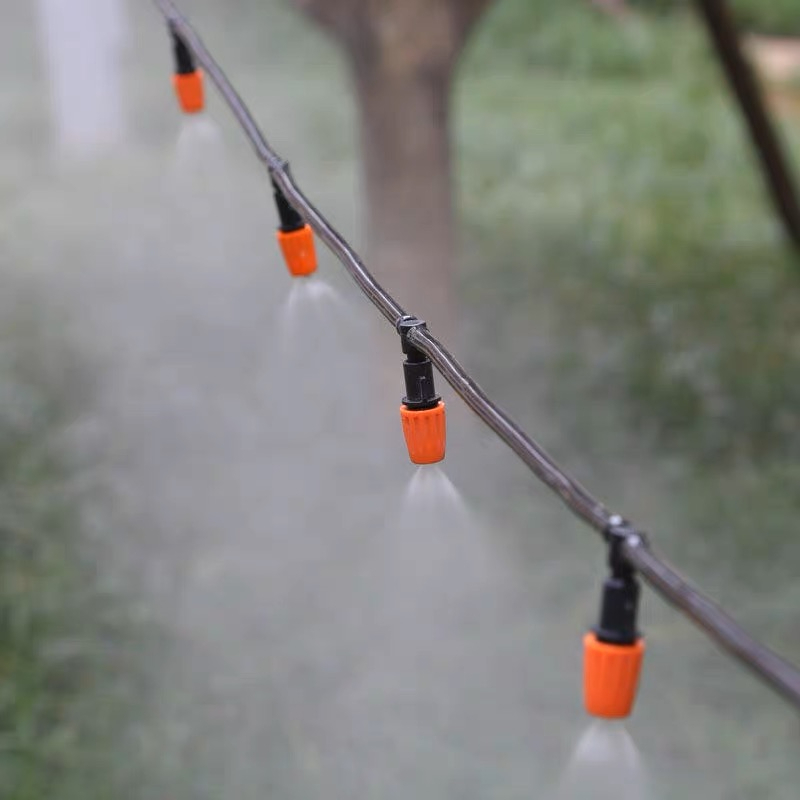 ชุดพ่นหมอกDIY+อุปกรณ์ครบชุด ชุดรดน้ำต้นไม้อัตโนมัติรดน้ำต้นไม้พ่นหมอกหลังคา ชุดพ่นรดน้ำสายยาว30เมตร50หัว - รูปที่ 2