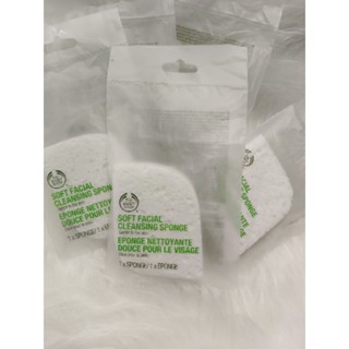 THE BODY SHOP SOFT FACIAL CLEANSING SPONGE ฟองน้ำเช็ดหน้า