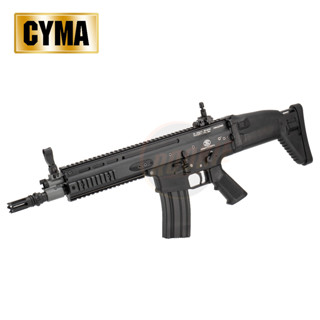 CYBERGUN / CYMA FN SCAR-L AEG - Black ระบบไฟฟ้า ไม่รวมแบตเตอรี่