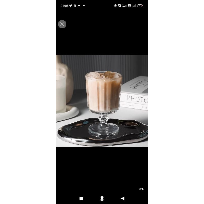 แก้วขนม กาแฟ ไหว้พระแบบมีขา ขนาด200ml ราคา ถูกที่สุด ดีลบีเคเค แกลเลอรีภาพที่ 2