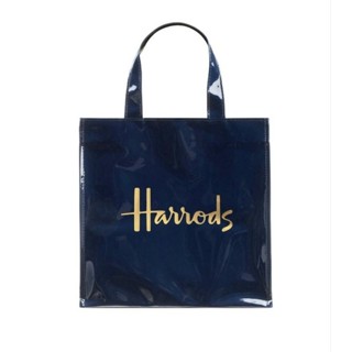 Harrods รุ่น Small Logo Shopper Bag สี Navy****พร้อมส่ง