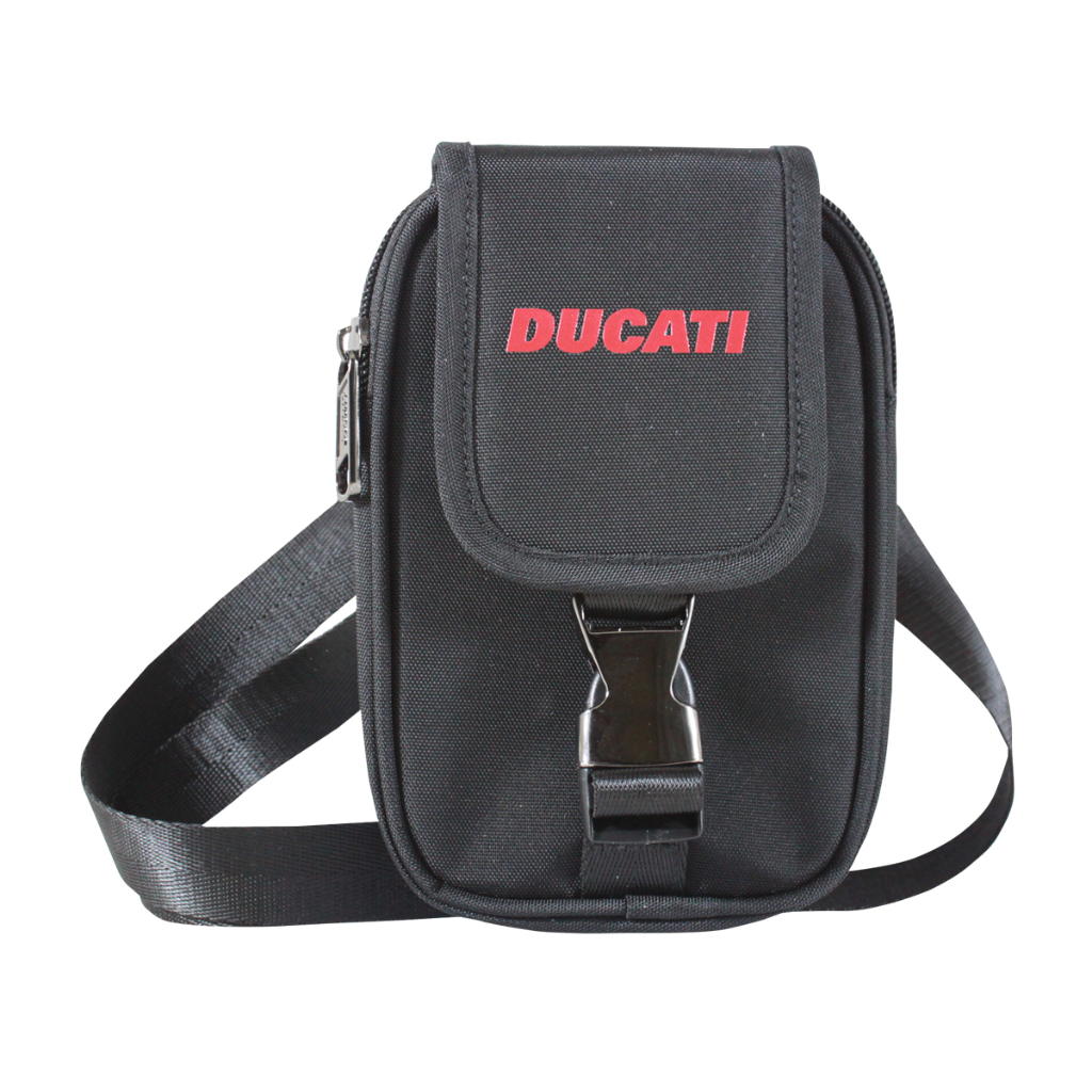 Ducati กระเป๋าสะพายข้างลิขสิทธิ์แท้แบรนด์ดูคาติ ขนาด18x11.5x5 cm. DCT49 211