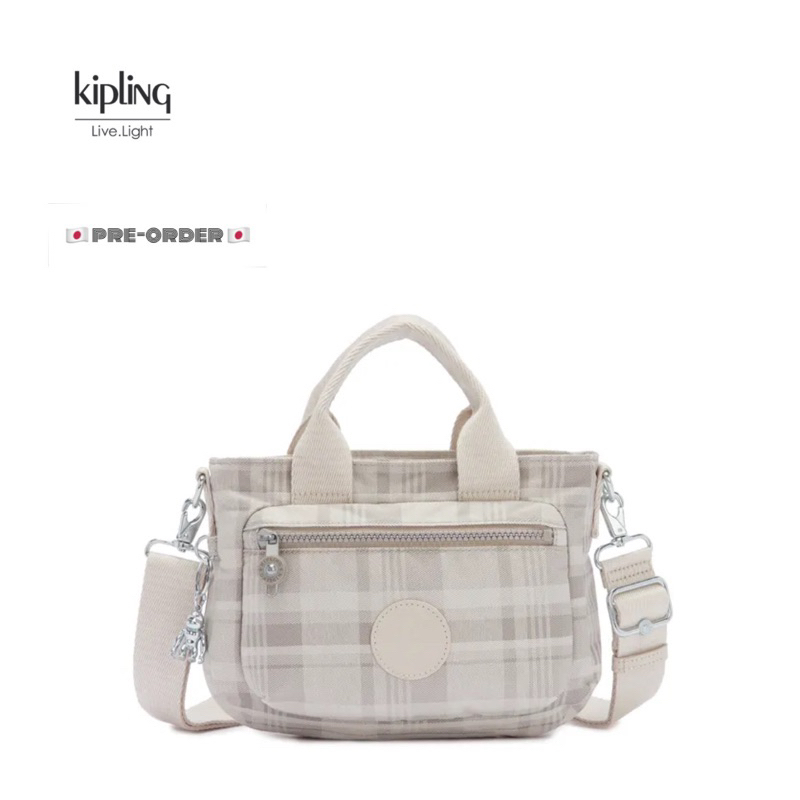 พรีออเดอร์ 💥ราคาโปร💥 🛫 กระเป๋า Kipling : MIHO MINI-Soft Plaid 🛫