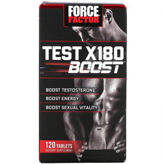 ♦️Force Factor Test X180 Boost ( 120 Tablets ) พร้อมส่ง