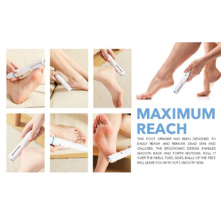 Find Back Callous remover เครื่องขัดส้นเท้าแตกพลัดเซลล์ผิวไฟฟ้า