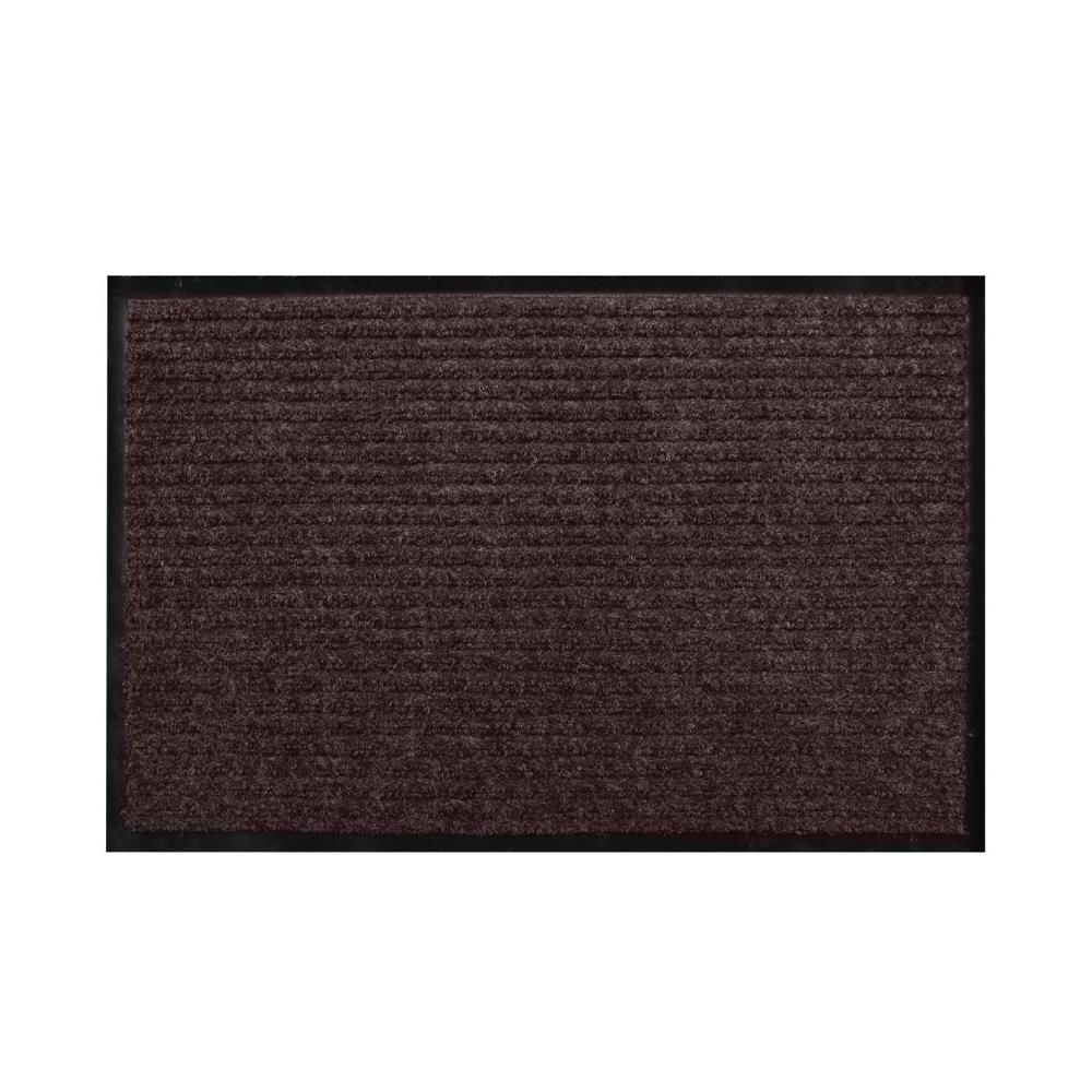 ANYHOME พรมดักฝุ่นDOUBLERIB40X60สีน้ำตาล