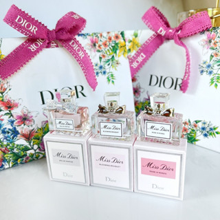 Dior Miss Dior Miniature Perfume Set ( Mini x3 ) พร้อมถุงLimited+โบว์ชมพู