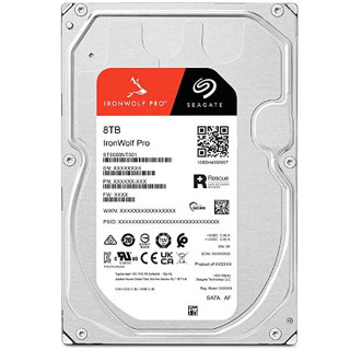 8 TB HDD SEAGATE IRONWOLF PRO (7200RPM, 256MB, SATA-3, ST8000NE001)