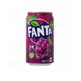 Coca Cola Fanta Japan แฟนต้า  น้ำองุ่นแบบกระป๋อง นำเข้าจากญี่ปุ่น 160ml