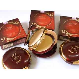 YAFU แป้งยาฟูแท้✔รุ่น Original ปกปิดริ้วลอย คุมมันกันแดดได้ดี (ผสมรองพื้น) ขนาด30g NO.988