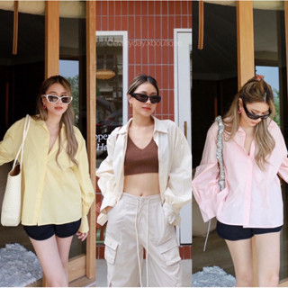 Basic pastel shirt🍦🍯💗(350฿ฟรีส่ง) เชิ้ตเบสิค ที่ไม่เบสิค ใส่แล้วดูชิค~ สวยเก๋สไตล์สาวเกาหลี glam clothes