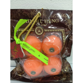 สบู่ลูกส้ม Madam Heng Orange Soap 120กรัม 1แพ็คมี4ก้อน