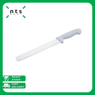 NTS BAKER SPATULA ไม้พลิกอาหารด้ามจับพลาสติกสีขาว NTS1-KN