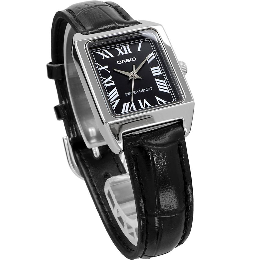 Casio นาฬิกาข้อมือผู้หญิง สายหนัง รุ่น LTP-V007L ของแท้ประกันศูนย์ CMG