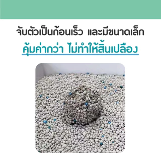 CatMe Apple 10L. ทรายแมว ทรายหินภูเขาไฟ กลิ่นแอปเปิ้ล หอมสดชื่น จับเป็นก้อน ฝุ่นน้อย บรรจุ 8 Kg. (10 ลิตร)
