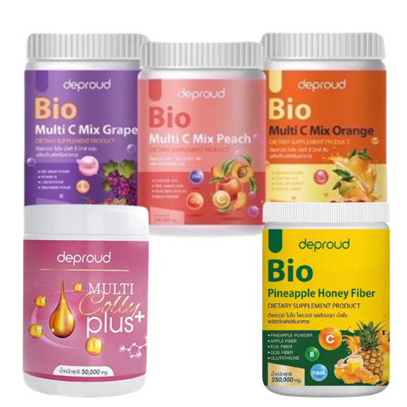Deproud Bio Multi C Mix วิตามินซี โซพราว (5 รส)