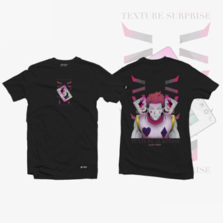 เสื้อยืดอนิเมะ Hunter x Hunter Hisoka Morow v3 เสื้อผ้าแขนสั้น 100% ฝ้ายสำหรับผู้ชายและผู้หญิง