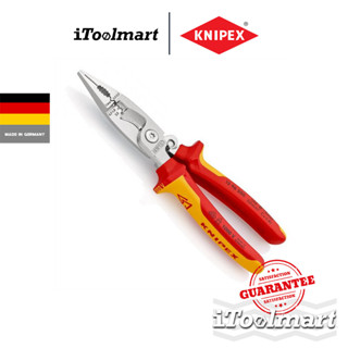 KNIPEX 13 96 200 SB คีมปอกสายไฟ ด้าม VDE