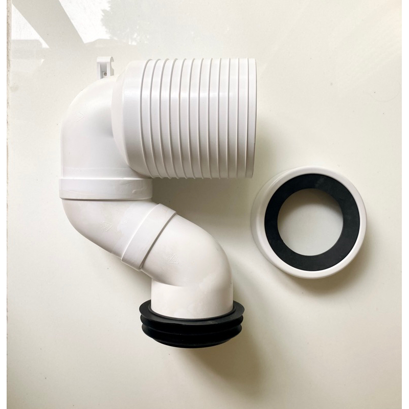 American Standard VP-JT43N อะไหล่โถสุขภัณฑ์ ข้อต่อน้ำทิ้งแบบต่อลงพื้น