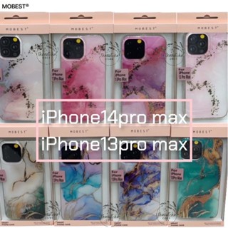 Mobest เคสกันกระแทก ลายหินอ่อน iPhone 14 Series