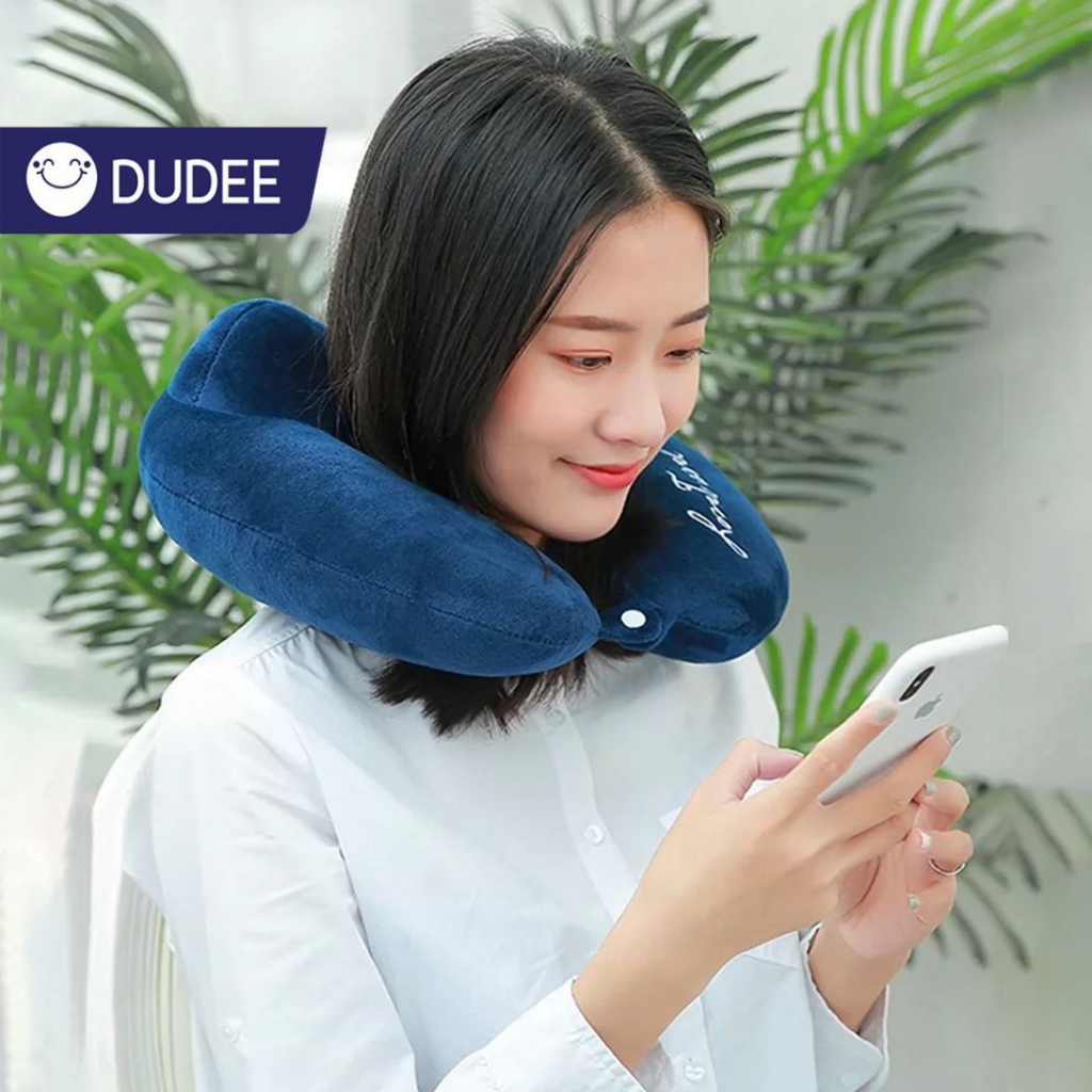 DUDEE หมอนรองคอ ลายการ์ตูนน่ารัก