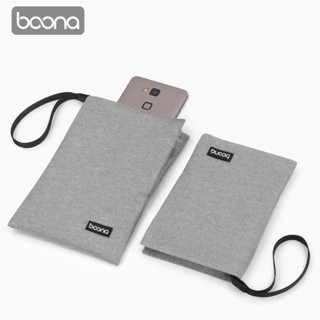 Baona ซองมือถือ เก็บพาวเวอร์แบงค์ อุปกรณ์ IT HDD เก็บหูฟัง กันน้ำ กันฝุ่น