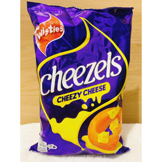 Cheezels cheezy cheese ข้าวโพดทอดดรอบ รสชีส มี 2 ขนาด 60 กรัม และ 140 กรัม