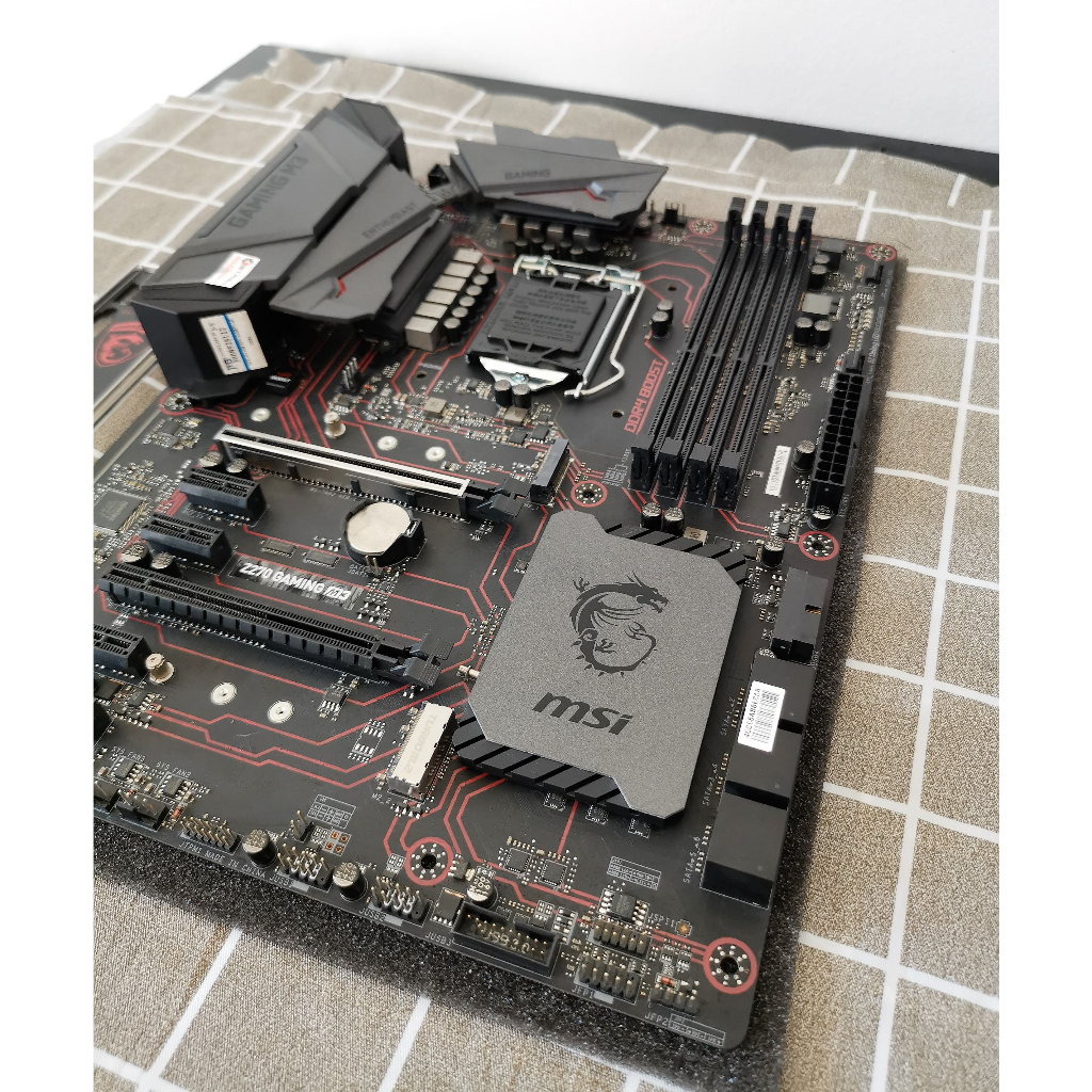 บอร์ด Z270 Gaming M3 + i7 6700K **สินค้ามือ2 สภาพดี