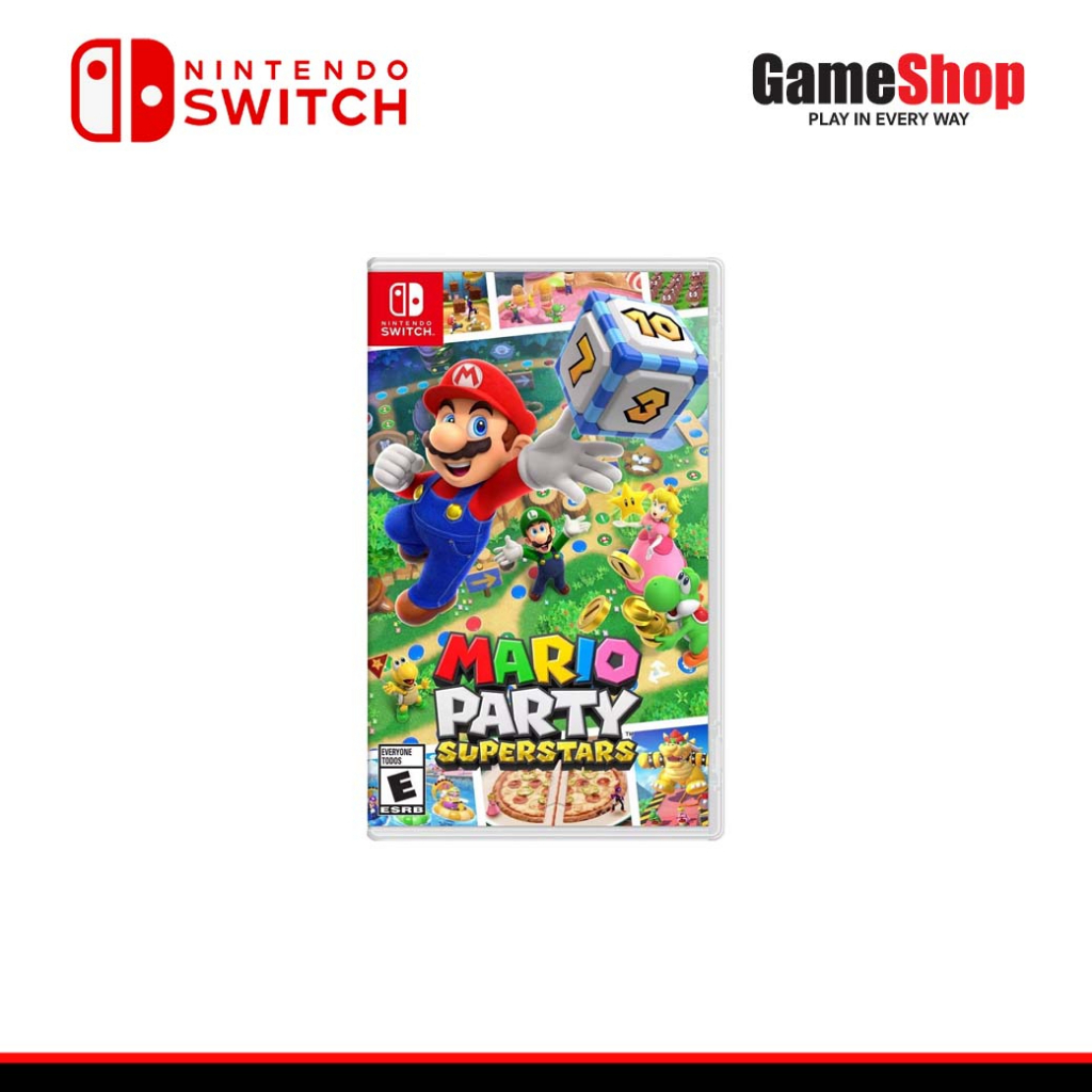 Nintendo Switch : Mario Party Superstars นินเทนโด้ สวิตช์ แผ่นเกม Mario Party Superstars