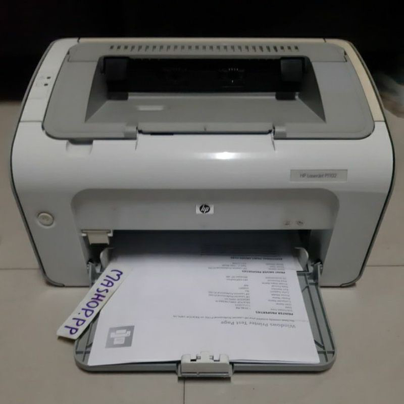 เครื่องพิมพ์เลเซอร์ ขาวดำ เอชพี มีตำหนิ สั่งปริ้นได้ไม่เกิน1-2 แผ่น/ปริ้นเตอร์มือสอง/Hp Laser P1102มือสอง ใช้หมึกเบอร์85