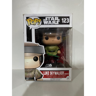 Funko Pop Luke Skywalker (Endor) Star Wars 123 Damage Box